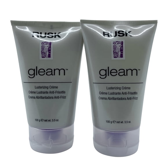 Rusk Gleam Lusterizing Crðme 3.5 OZ Set of 2