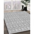 thumbnail image 3 of Ahgly Company Machine Washable Indoor Rectangle Transitional Gunmetal Gray Area Rugs, 2' x 4', 3 of 7