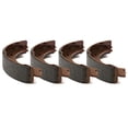 thumbnail image 1 of Dynamic Friction Company Rear True-Arc Brake Shoes 1901-0334-00, 1 of 4