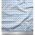 thumbnail image 1 of Soimoi Velvet Fabric Floral Shirting Fabric Prints by Yard 58 Inch Wide, 1 of 1