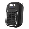 thumbnail image 1 of veasfak Wall Outlet Space Heater Electric Space Heater Overheat Protection Wall Mounted Black, 1 of 9