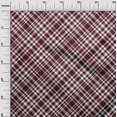 thumbnail image 3 of oneOone Rayon Chocolate Brown Fabric Check Sewing Craft Projects Fabric Prints By Yard 56 Inch Wide, 3 of 4