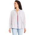 thumbnail image 1 of George Women's Oversized Poplin Shirt, 1 of 6