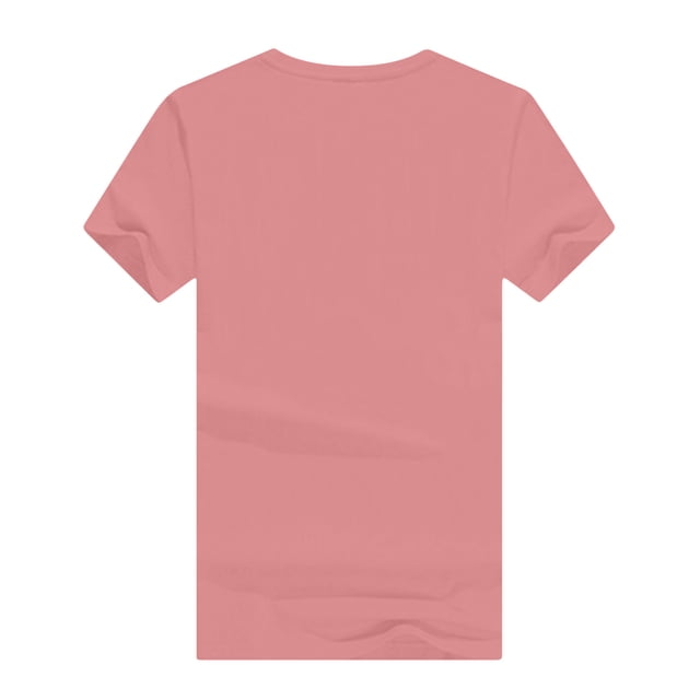 AherBiu Hauts Grande Taille pour Femmes T-Shirt à Manches Courtes Col Ras du Cou Été Décontracté Confortable T-Shirts Basiques