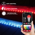 thumbnail image 4 of Refurbished Monster Smart Outdoor LED Strip Lights, 50 ft, 540 RGB+IC LEDs, Weather-Resistant, App and Voice Control, Music Sync, 4 of 5