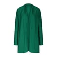 thumbnail image 4 of Knee Length Cardigan Split Front Sweater Cardigan Tops for Women Womens Long Sweaters Open Front Shawl Neck Cardigan Women Womens Sweaters Fall Cardigan Come Mono Cardigan Knit Long Sweater Fall, 4 of 4