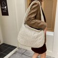 thumbnail image 1 of Sac d'Épaule Matelassé Doux Rembourré pour Femme Sac à Main Sac Grand Sac Fourre-Tout, 1 of 8