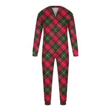 Wolfast Night Before Christmas Pajamas Parent-Child Christmas Set Printed Home Wear Hoodid Pajamas Dads Jumpsuit