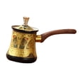 thumbnail image 4 of Luzkey Turkish Coffee Pot Chocolate Butter Milk Cup W Anti Overflow Spout Turkish Coffee Maker Saucepan for Milk for Kitchen Camping 72ml, 4 of 8