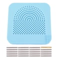 thumbnail image 2 of Paper Quilling Board, ABS Material Craft Tool with 20Pcs Pins Draw Board for Crafts Making, Control Shape and Direction of Paper Strips, Convenient Steel Pins Storage Drawer, 2 of 7