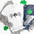 thumbnail image 2 of Birdeem T-Shirt Décontracté pour Femmes à Imprimé de la Saint-Patrick, Chandail à Manches Courtes, Hauts, Chemise, 2 of 7