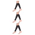 thumbnail image 2 of Maytalsory Bas de Compression pour Femmes Hommes Confort et Légère Résistance aux Impacts Noir TTG Ensemble de 3, 2 of 6