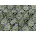 thumbnail image 4 of oneOone Viscose Jersey Fabric Damask & Floral Block Printed Craft Fabric BTY 60 Inch Wide, 4 of 5