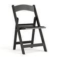 thumbnail image 1 of Flash Furniture Hercules Series  Black Resin Folding Chair, 1 of 9