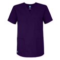 thumbnail image 1 of Adar Universal Unisex V-Neck Tunic 3 Pocket Scrub Top (Available in 39 Colors), 1 of 7