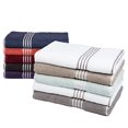 thumbnail image 2 of Lavish Home Rio 8-Piece Egyptian Cotton Towel Set, Seafoam, 2 of 5