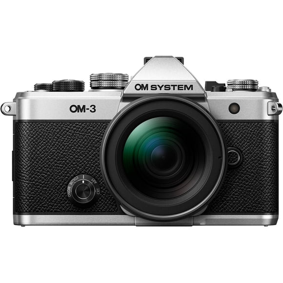 Appareil photo sans miroir OM SYSTEM OM-3 avec kit d'objectif 12-45 mm f/4