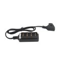 thumbnail image 2 of D Tap Male To 4 Female Splitter, Copper Gold Plated Pins D Tap Male To 4 Female Power Cable  For V Interface Batteries, 2 of 8