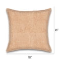 thumbnail image 2 of Herringbone Stripe Cotton Cushions Set of 2 Poly Filled With Zipper Machine Washable, 2 of 4