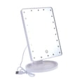 thumbnail image 1 of Miroir de Maquillage Professionnel à Écran Tactile DEL Éclairé avec Lumières DEL, Écran Tactile à Intensité Réglable, Miroir de Table Réglable à 180 Degrés, Utilisation Grand, 1 of 6