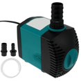 thumbnail image 1 of LNGOOR Submersible Water Fountain Pump Quiet Operation Fountain Water Pump Flow Rate Adjustable Submersible Pump for Aquariums Fish Tanks 2 Nozzles 4.92ft Tubing, 1 of 7