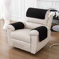 thumbnail image 1 of Aodebiao Premium Lambskin Sofa Armrest & Headrest Cushion Set with Storage Pockets - Waterproof, Scratch-Resistant - Fits Most Chairs (22.5x15 Inches, 6 Colors), 1 of 6