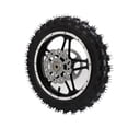 thumbnail image 1 of Rim Tire Assembly, Universal 65mm Width Rubber Dirt Bike Rear Wheel With Disc Sprocket Bearing For Pit Bike For Motorcycle, 1 of 8