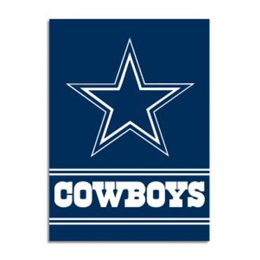 Dallas Cowboys Bannière de Maison 28 x 40 à Deux Côtés