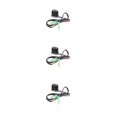 thumbnail image 4 of QualitChoice Interrupteur d'Inclinaison Résistant à l'Usure Télécommande Outil de Bateau Antirouille Étanche Bouton Poussoir Kit d'Assemblage Noir 3ensemble, 4 of 6