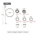 thumbnail image 4 of koolsoo Fishing Reel Kits Disassemble Knob Modification Alloy Bearing Bushing Freshwater Type C, 4 of 9