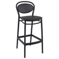 thumbnail image 1 of Compamia Marcel Contemporary Resin Indoor Outdoor Bar Stool Black, 1 of 6