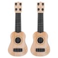 thumbnail image 1 of Quentinu 2Pcs Children Ukulele Toys Plastic Ukulele Musical Toy Instruments Educational Toy, 1 of 7