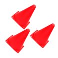 thumbnail image 4 of maskred 3pack/lot Soccer Training Cones For Road Safety - Highway Reflective Red 23cm 5Set, 4 of 6
