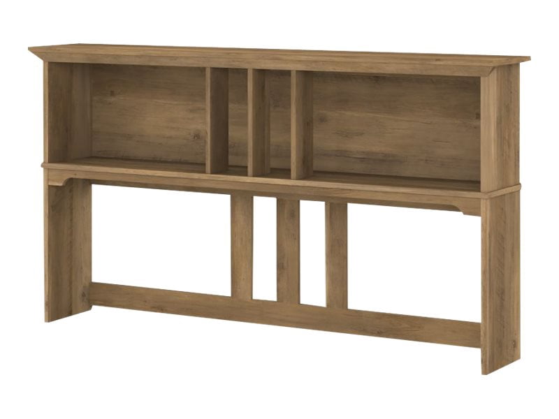 Bush Furniture Salinas Huche 60W pour Bureau en L, Pin Récupéré