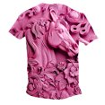 thumbnail image 4 of Weiqiqre T-shirt pour Homme Décontracté à Relief, Imprimé de Course, T-shirt Graphique, Extérieur, Quotidien, Vacances, Manches Courtes, Col Rond, Chandail à Porter au Quotidien, Extérieur, Rue et Centres de Villégiature, 4 of 6