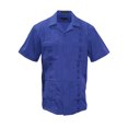 thumbnail image 1 of Gravity Threads Chemise d'Été Guayabera pour Homme - Royal - Grand, 1 of 2