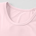 thumbnail image 4 of SROBPTY T-Shirts Garçons Filles, T-Shirt de Base pour Enfants Uni à Col Rond d'Été Décontracté Confortable et Respirant Rose 14 Ans, 4 of 5