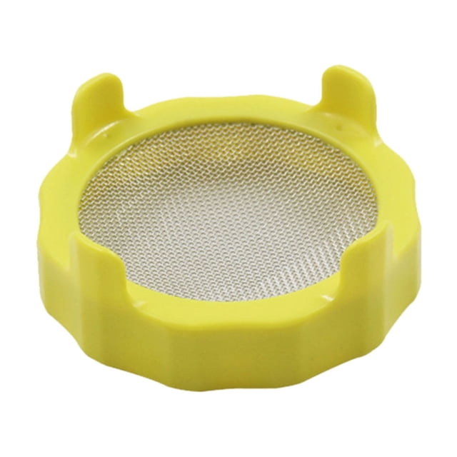 Strainer Lid Set for Wide Mouth Jars - Stainless Steel Jar Screen Lids Suitable for Sprouting Canning Germination Water Tray Grow and Broccoli