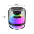 thumbnail image 2 of Led Lights for Car Intelligent Voice Colorful Led Breathing Glass Light Transparent Case Bluetooth Audio Heavy Subwoofer Outdoor Portable Bluetooth Audio Outdoor Led Lights, 2 of 8