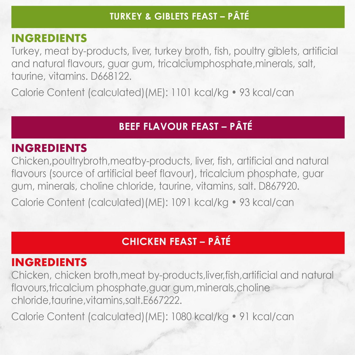 Fancy Feast Pâté Festin Déli Asortiment Nourriture pour Chats
