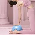 thumbnail image 4 of Yoga Exercise Ball 20cm | Pilates Core Stability Trainer for Adults | Pelvic Floor Strengthener | Non-Slip Odorless Eco PVC | Compact for Home Gym | Includes Inflator | 1 Set, 4 of 6