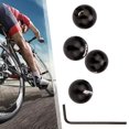 thumbnail image 4 of 4 Pieces Bike Brake er Inner Cable End Caps Crimping Parts Black, 4 of 8