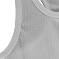 thumbnail image 4 of BADHUB Débardeurs Décontractés pour Hommes Col Rond Sans Manches T-Shirts Légers d'Été Plage Gris m, 4 of 8