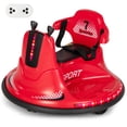 thumbnail image 1 of Honeyjoy 12V Bumper Car for Kids Toddlers Electric Ride On Car Vehicle with 360° Spin Red, 1 of 10