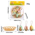 thumbnail image 2 of Paniers Suspendus Ufs de Pâques Décorations de Scène de Pâques, 2 of 12