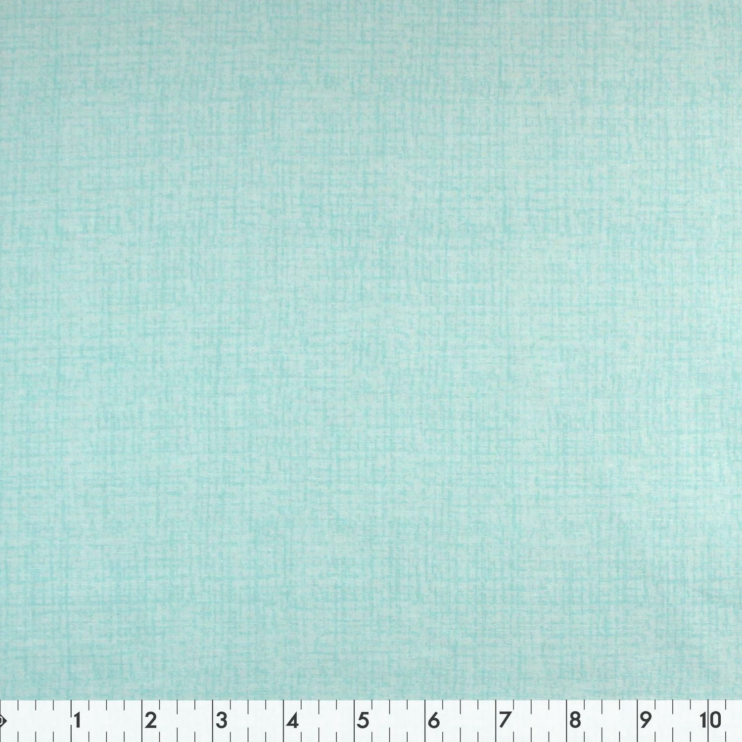 FABRIC CREATIONS blanc avec vert crayon hachuré coupon fat quarter en coton 45 × 53 cm (18 × 21 po)