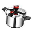 thumbnail image 2 of Lipstore 304 Stainless Steel Pressure Cooker Kitchen Cookware for Home Kitchen Family 12L, 2 of 8