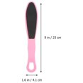 thumbnail image 2 of SNNROO 10PCS Double-sided Frosted Feet Files Portable Foot Grinder Practical Foot Scraper Special Foot Callus Brush Multifunction Exfoliating Tool for Home Use (Random Color), 2 of 6