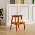 thumbnail image 1 of vidaXL 2 Step Stool 40x38x50 cm Solid Wood Acacia, 1 of 5