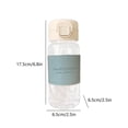 thumbnail image 3 of Plastic Water Cup With Straw High Temperature Japanese Style Water Cup, 3 of 6